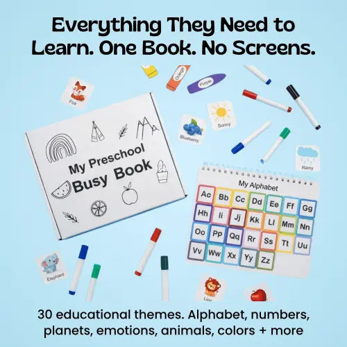 My Preschool Busy Book | Montessori Learning