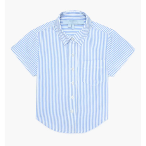 The Baby Beau Shirt - Blue/White Stripe – Hill House Home