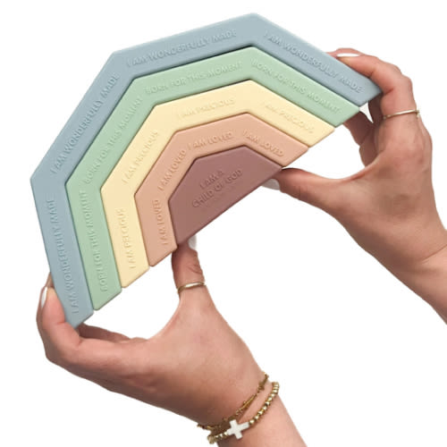 Noah's Rainbow Silicone Toy – OUR HOUSE ABOVE