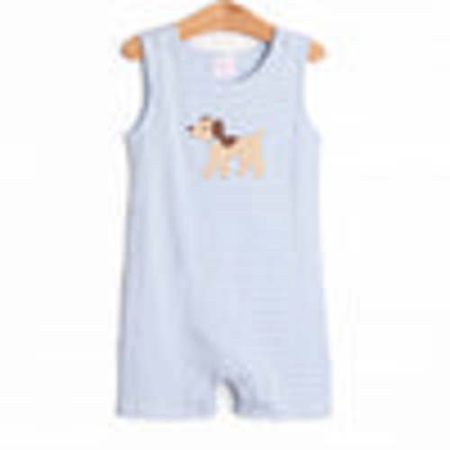 Sunday Stroll Applique Jon Jon, Blue – Stitchy Fish