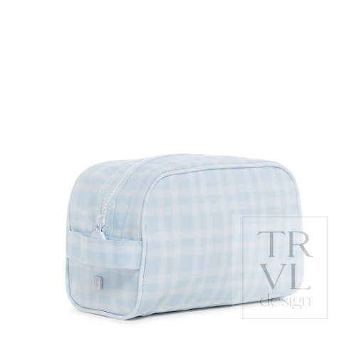 Dopp Bag - Stow It - Pimlico Plaid Blue