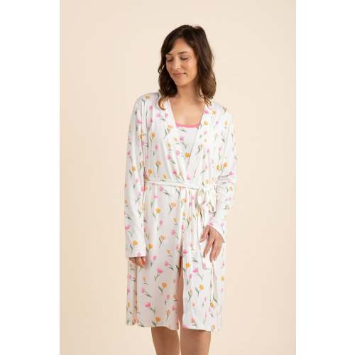 Women's Lounge Robe in Tulip