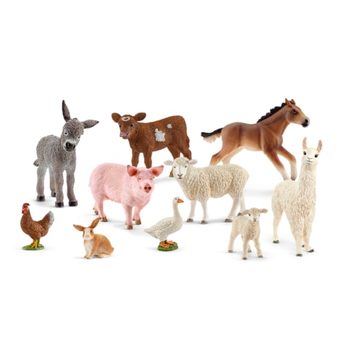 10-Piece Farm World Super Farm Bundle 77585 FARM WORLD | Schleich USA Inc.