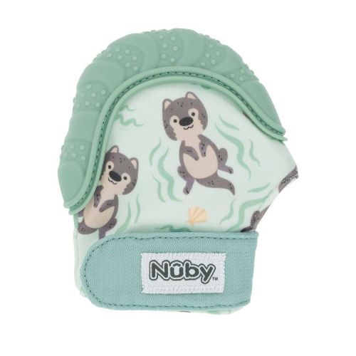 Nuby Fabric Mitten Teether