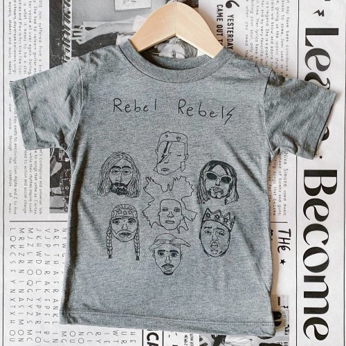 Rebel Rebel Graphic Tee — Chuckles and Bleu