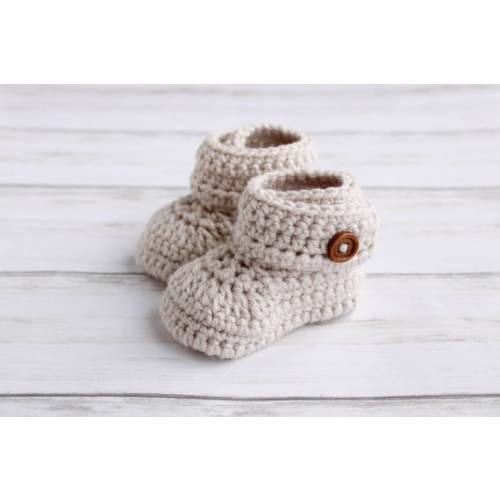 Gender Neutral Baby Ankle Boots Wrap Around Newborn Baby - Etsy