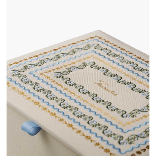 Embroidered Keepsake Box - Delphine – Rifle Paper Co