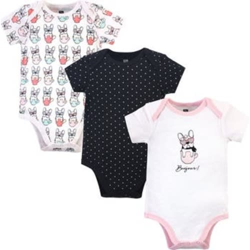 Triple Pack of Soft Cotton Bodysuits
