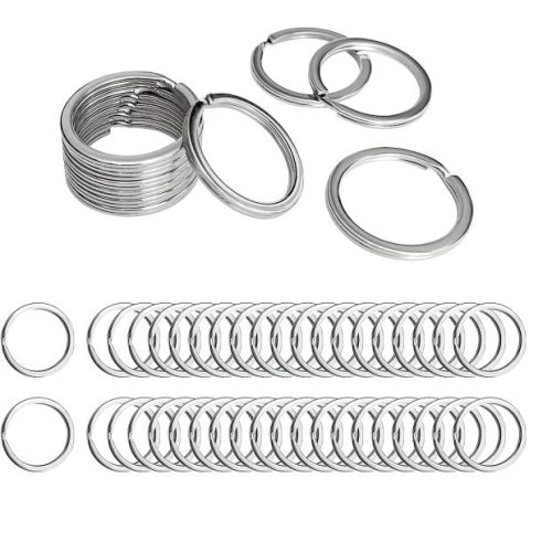 Zipper Pulls (Metal Keychain Rings)