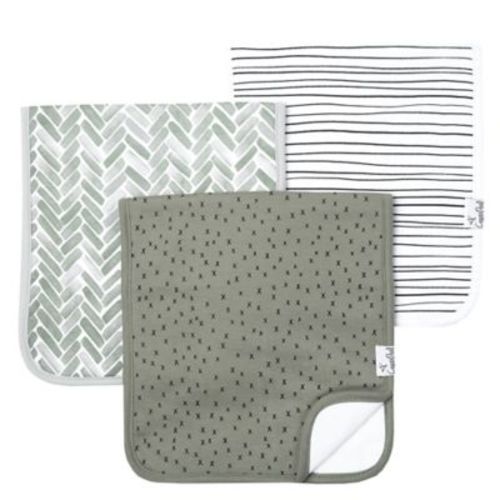 Copper Pearl Alta 3-Pack Burp Cloths - MULTI - 3 PACK