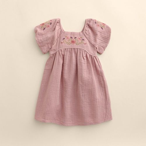 Baby & Toddler Girl Little Co. by Lauren Conrad Organic Bubble Sleeve Dress