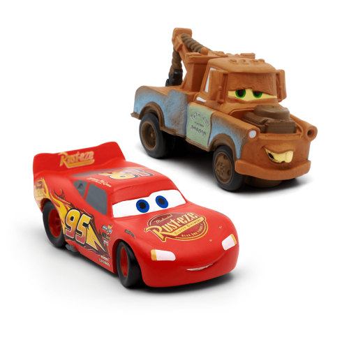 tonies Disney Pixar Lightning McQueen & Mater Audio Play Figurine 2-Pack, Age Group 3+