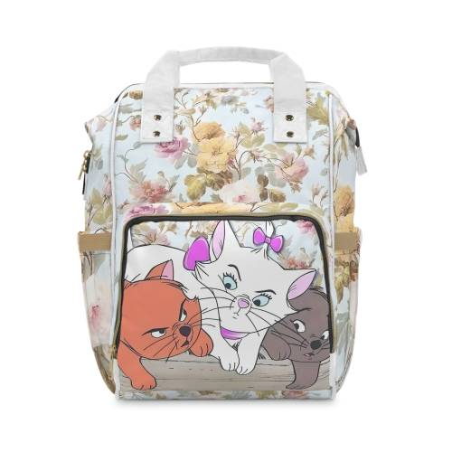 Aristocats Girl Baby Multifunctional Diaper Backpack