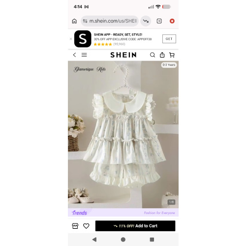 SHEIN Glamorique Kids Baby Girls Elegant Cute Embroidery Peter Pan Collar Frill Hem Tank Top And Shorts Set, Suitable For Daily Outing, Holiday, Park Play, Summer | SHEIN USA