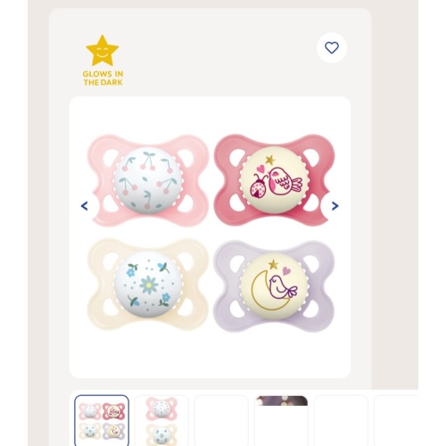 MAM Original Day & Night - 4 Pack