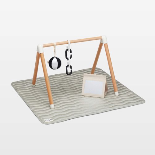 Lalo Sage Green Wooden Toddler Play Gym