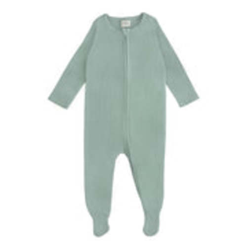 Zipper Pajama – Mushie (0-3 months)