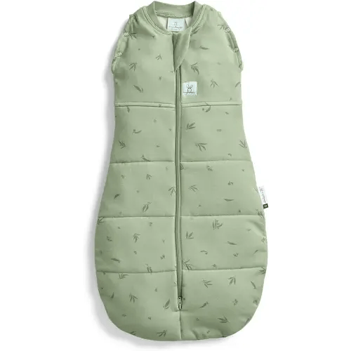 ergoPouch Cocoon Swaddle Sack 1.0 TOG - Baby Sleep Sack, Gentle Snug Fit Helps Calm Startle Reflex, Ideal for Arms In/Out Sleeping, Soft Breathable Fabric for Better Sleep (0-3 Months, Willow)