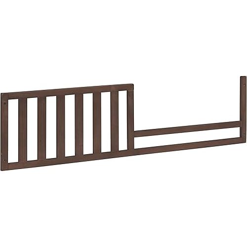 Sorelle Furniture Toddler and Full-Size Bed Rails, Wood Bed Rail & Crib Conversion Kit, Converts Crib to Toddler or Full Bed, # 136 - Chocolate