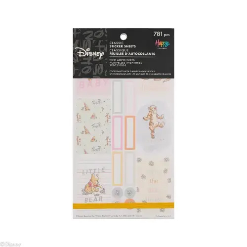 Disney Winnie the Pooh Baby - Value Pack Stickers