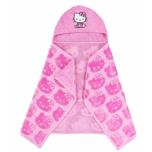 Character Hooded Towel, 2-pack ( Hello Kitty)