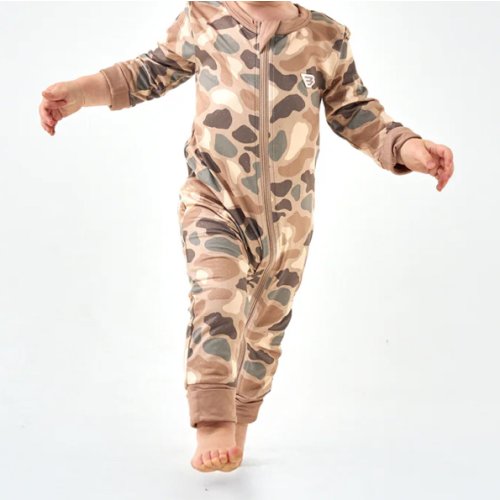 Baby Zip Up - Pintail Camo – BURLEBO