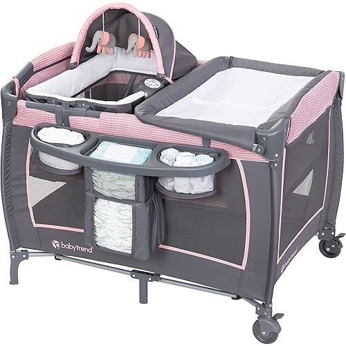Baby Trend Lil' Snooze Deluxe III, Cozy Pink