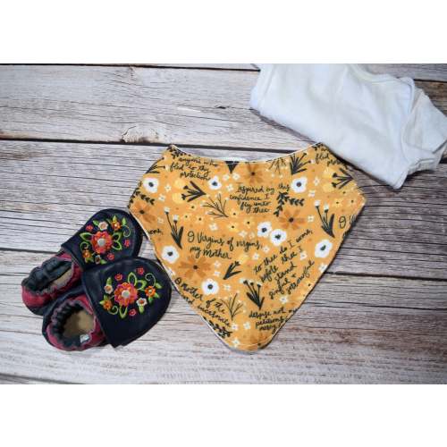 Catholic Bandana Drool Bib – Joyful Mama Joyful Baby