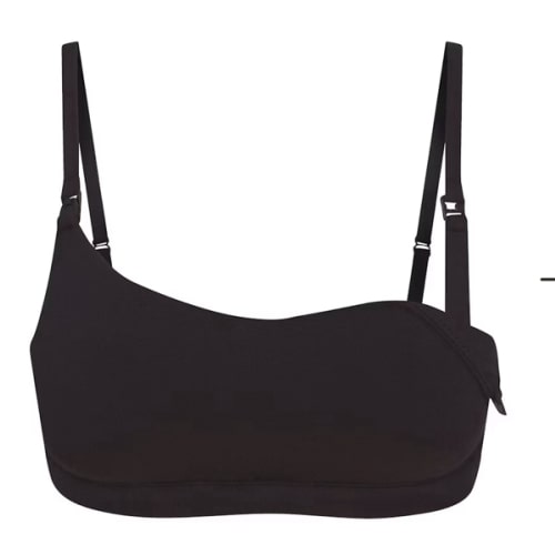 COTTON JERSEY MATERNITY NURSING SCOOP BRALETTE | SOOT