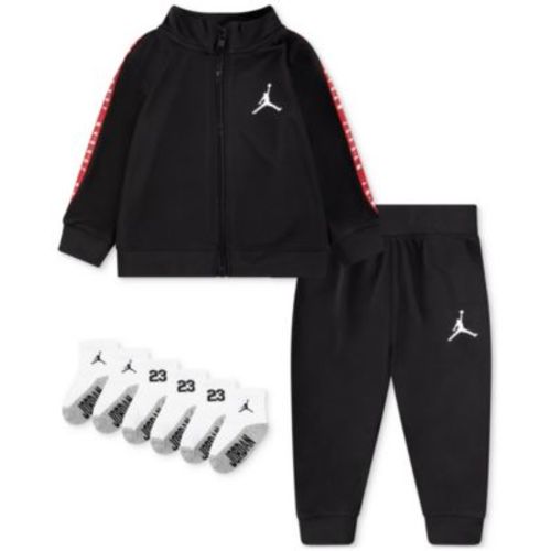 Baby Boys Tricot Track Suit & Socks