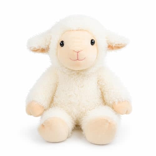 Stuffed Animal Plush Toy Soft Plushie Cuddly Sheep Cute Plush Toy for Kids Toddlers Soothing Sleep Birthday Christmas Nursery Decor Party Favors