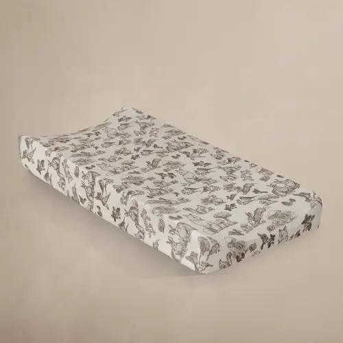 WOODLAND NURSERY - CONVERTIBLE BASSINET SHEET & CHANGING PAD COVER