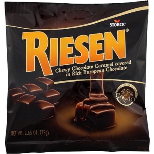 Riesen Chewy Chocolate Caramel - 2.65oz (Pack of 3)