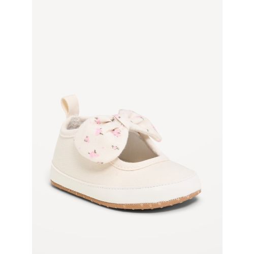 Knit Bow Sneakers for Baby