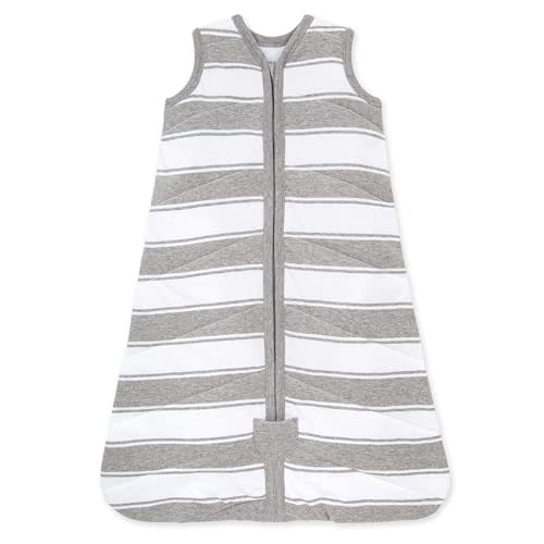 Burt's Bees Baby Unisex Beekeeper Wearable Blanket, Organic Cotton - Light Weight or Medium Weight - Newborn Essentials