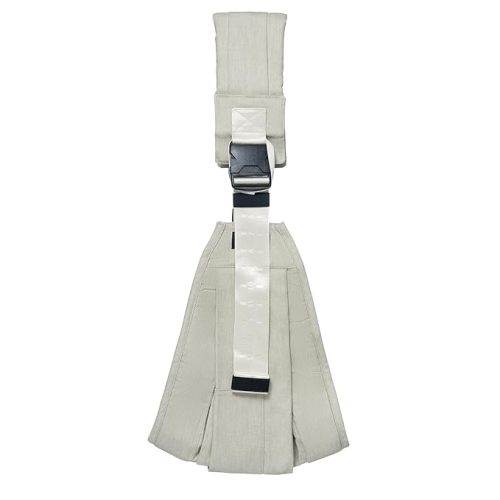 Toddler Carrier - Premium Cotton, Large Seat & Back Support, with Large Pocket, One Size Fits Most, Ideal for 6-48 Months (16-44 lbs), Beige, Regular Fits Up to 4XL