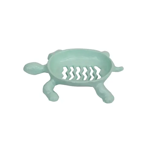 Creative Co-Op Cast Iron Turtle Soap Dish