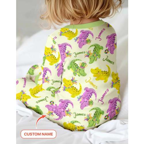 Mardi Gras Bamboo Zippy