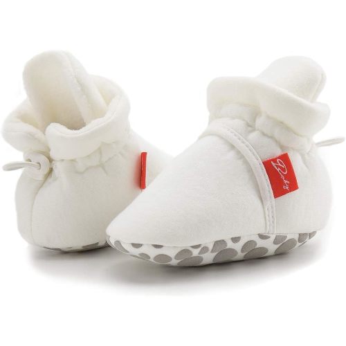 Babelvit | Fleece Stay On Infant Booties