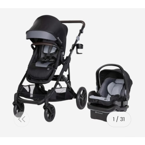 Morph Single to Double Modular Stroller Travel System (Kids)