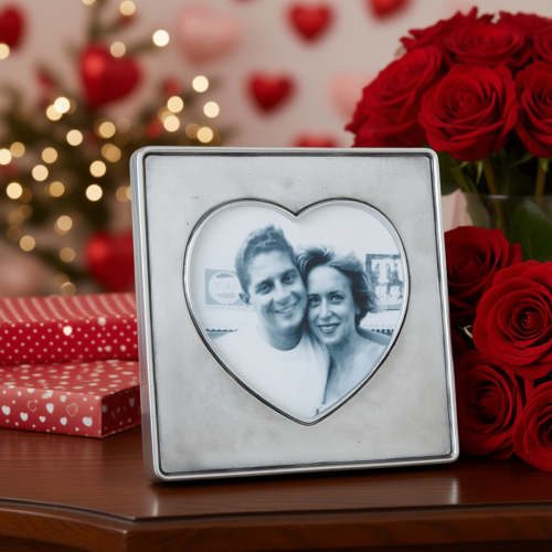 Heart in Square Frame