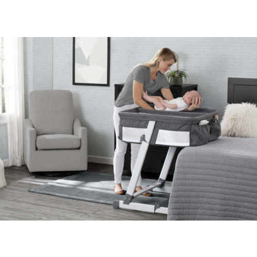 By The Bed Twin City Sleeper Bassinet - Delta Children