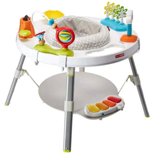 Skip Hop - Explore and More Baby's View 3-Stage Activity Center, White