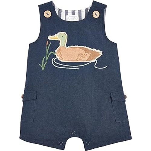 Mud Pie Unisex Baby Baby Boy Navy Duck Jonjon;