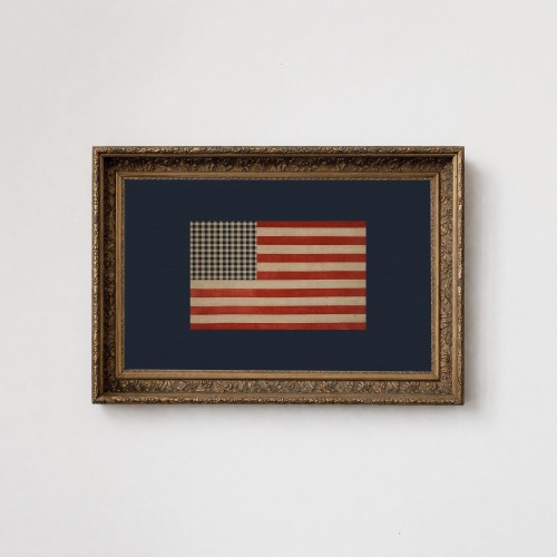 Vintage American Flag Wall Art