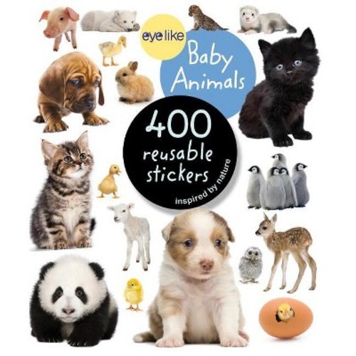 Eyelike Stickers: Baby Animals - by  Workman Publishing