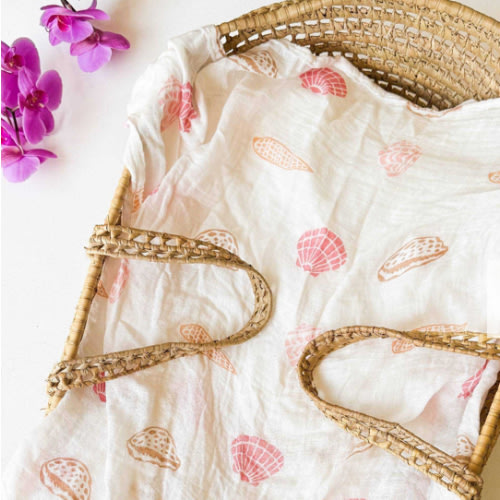 Sea Shell Swaddle – Coca + B.