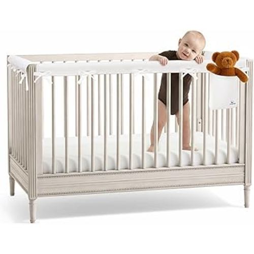 CHIPCHIP 3-Pack White Mesh Fabric, 1 Long Panel 51"x7" + 2 Short Panels 27.5"x7"