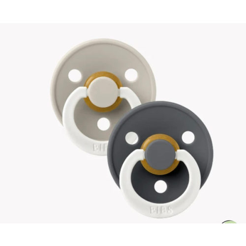 GLOW in the Dark Pacifier 2 Pack - natural rubber and latex, Lead fee