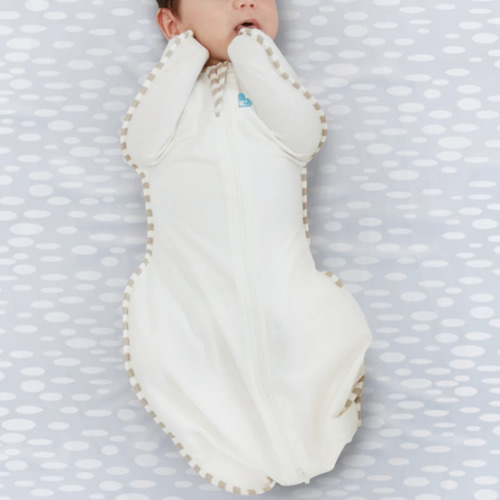 Swaddle Up™ 1.0 TOG Organic Cotton Cream